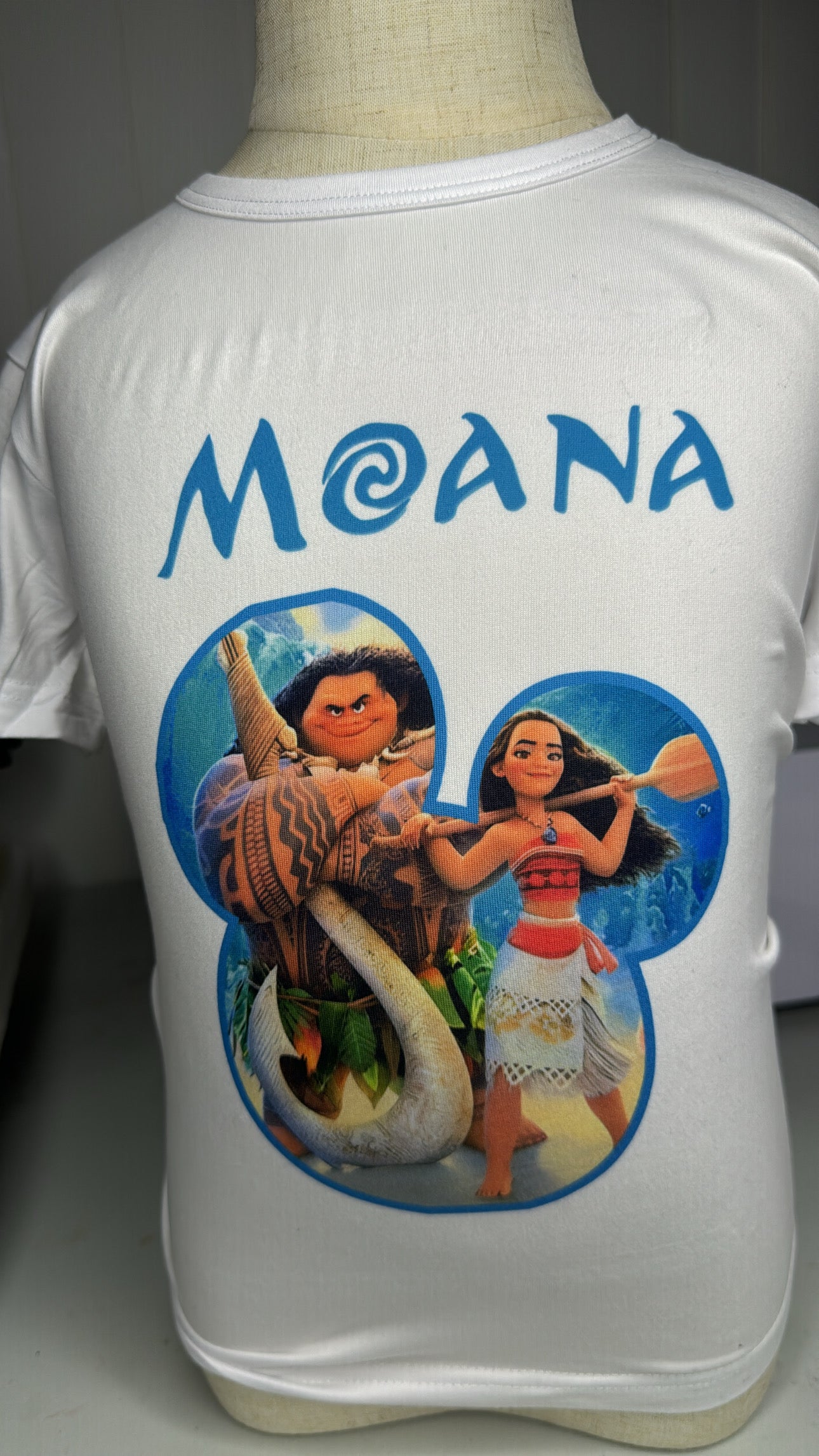 Kids Moana Disney Themed Shirt