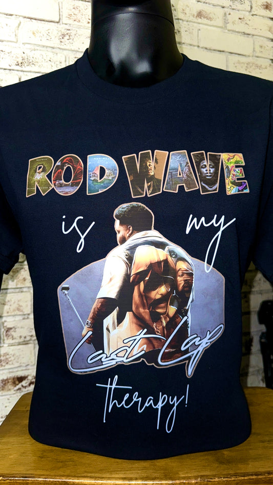 “Rod Wave is My Therapy” t-shirt