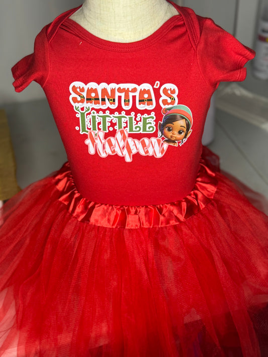 Santa’s Little Helper Tutu Set