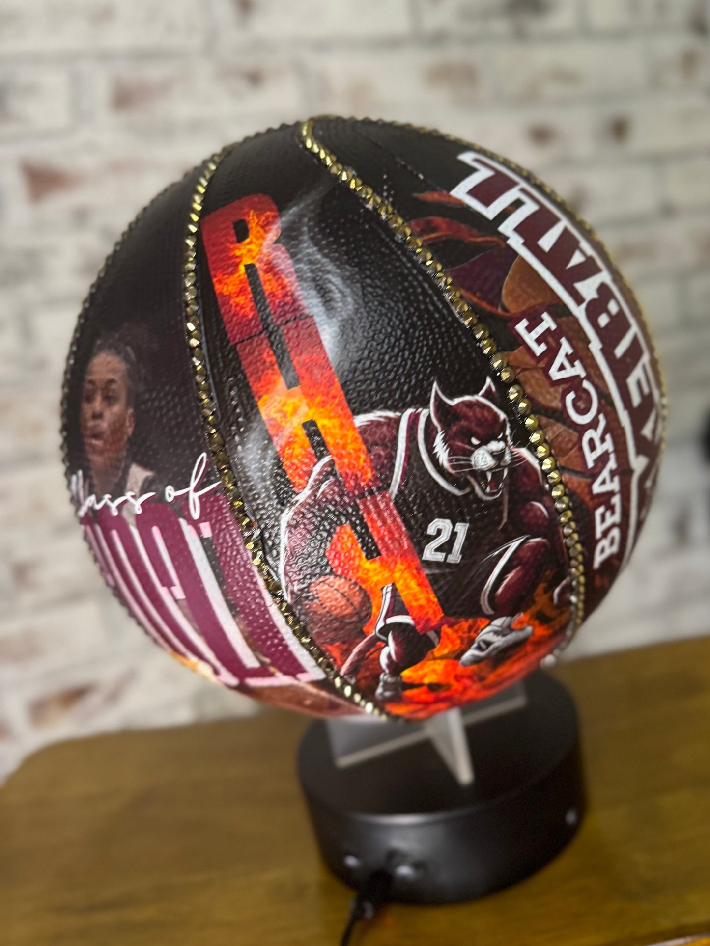 Custom Photo Panel Basketball