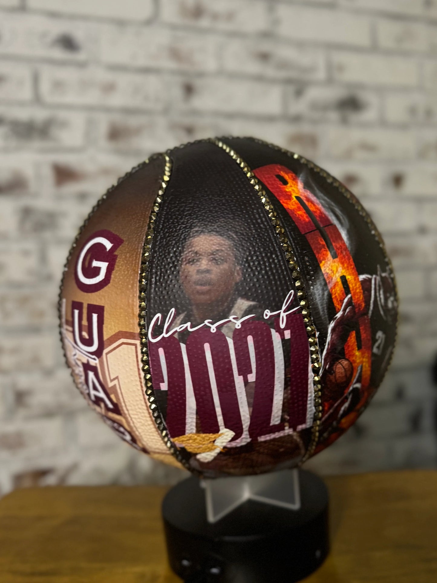 Custom Photo Panel Basketball