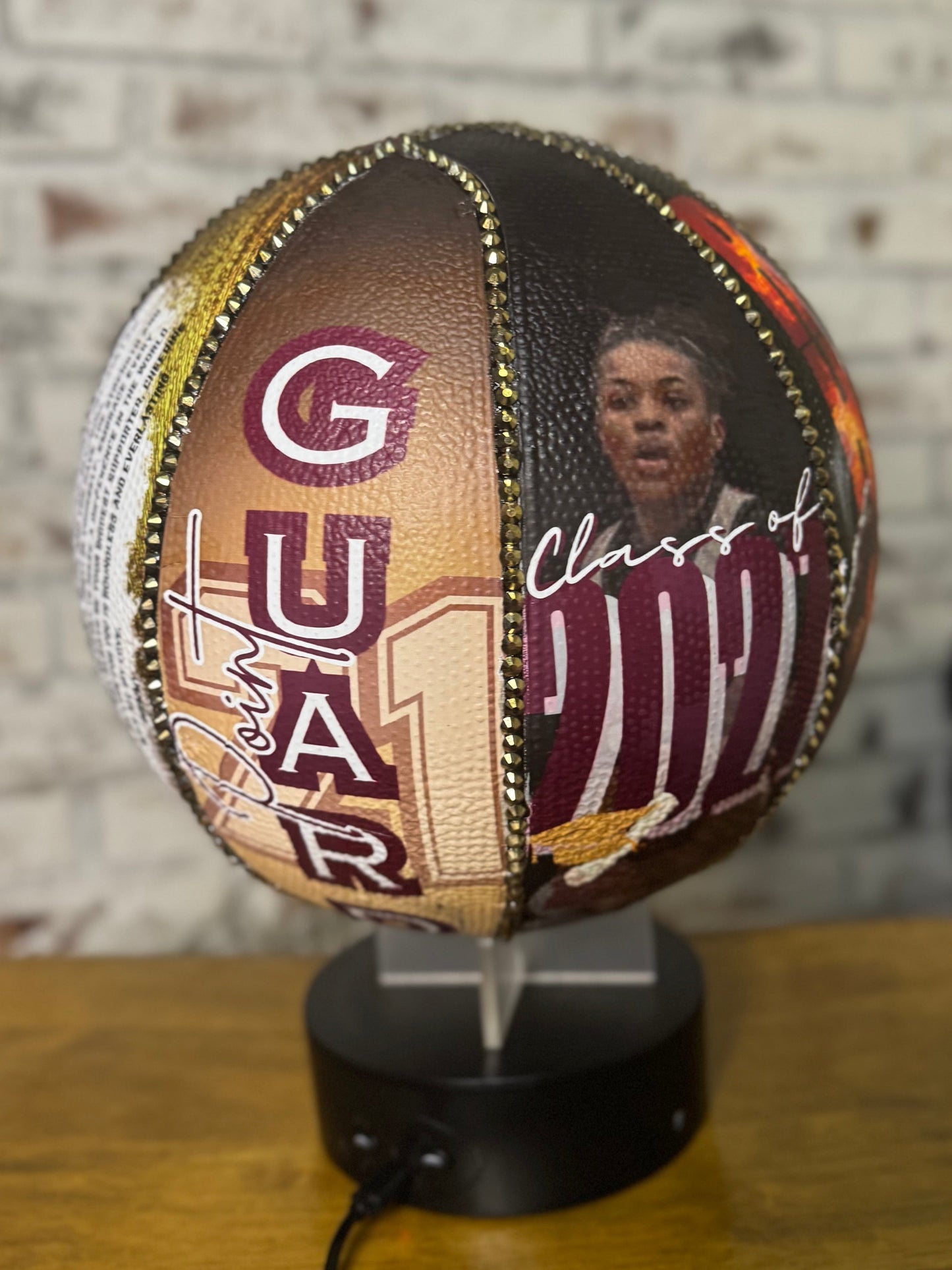 Custom Photo Panel Basketball